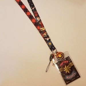 Captain Marvel Lanyard Official Movie Merch
